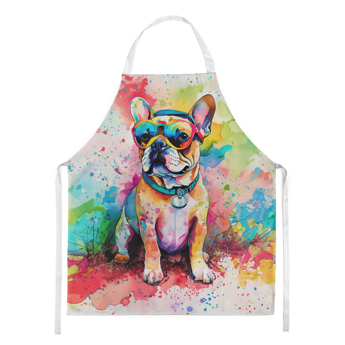 French Bulldog Hippie Dawg Apron-0
