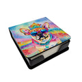 Pug Hippie Dawg PU Leather Note Paper Holder-0