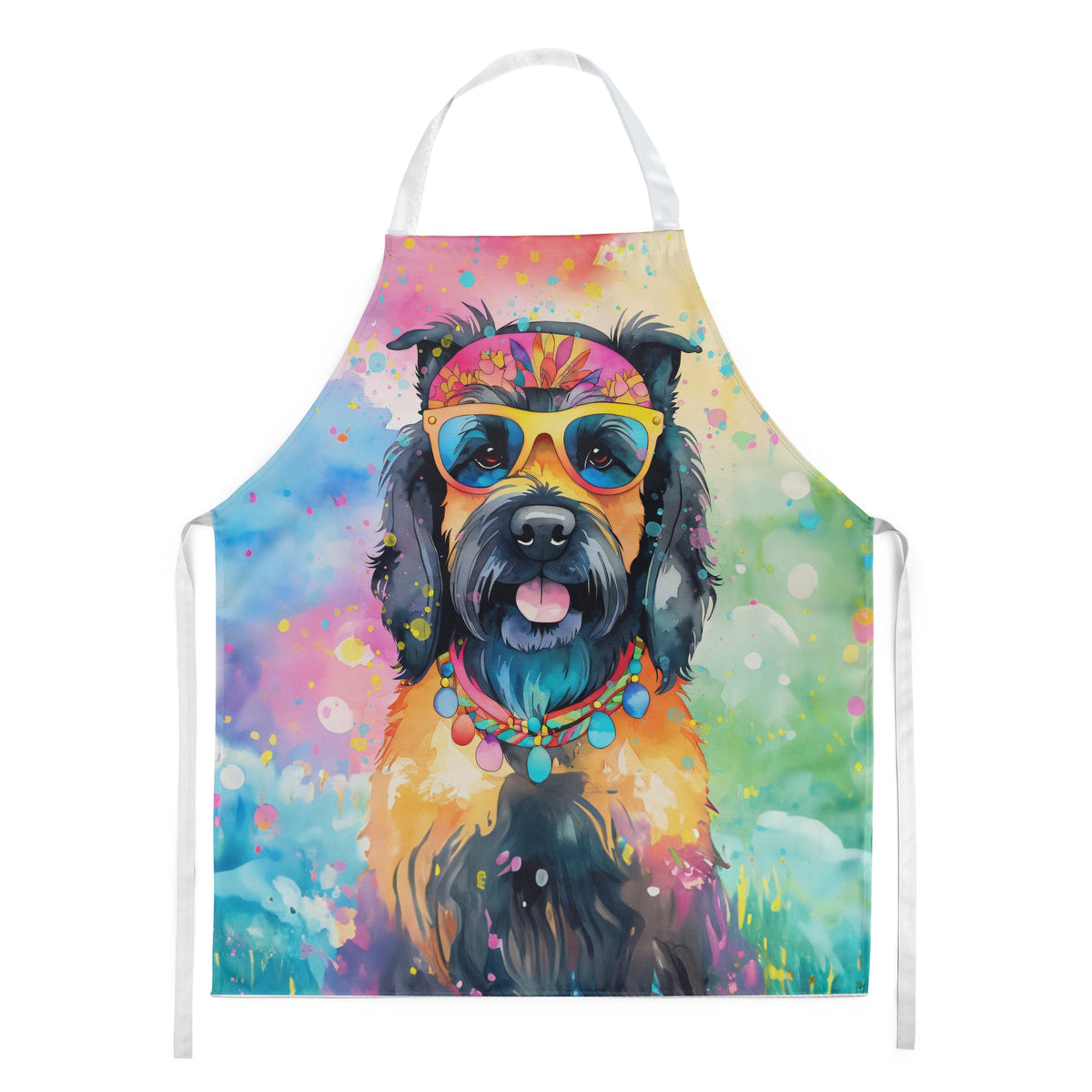 Scottish Terrier Hippie Dawg Apron-0