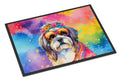 Shih Tzu Hippie Dawg Doormat-0