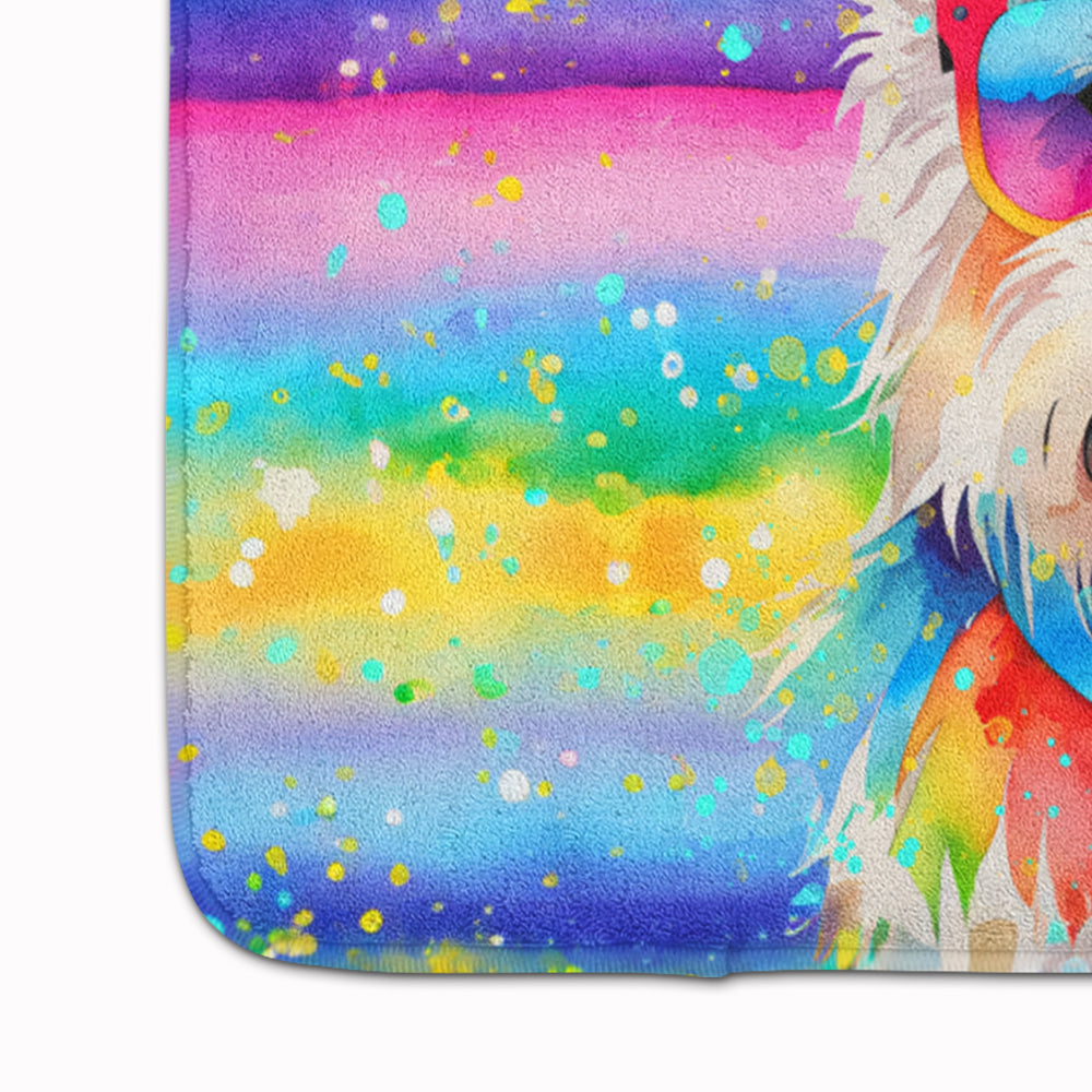 Westie Hippie Dawg Memory Foam Kitchen Mat-3