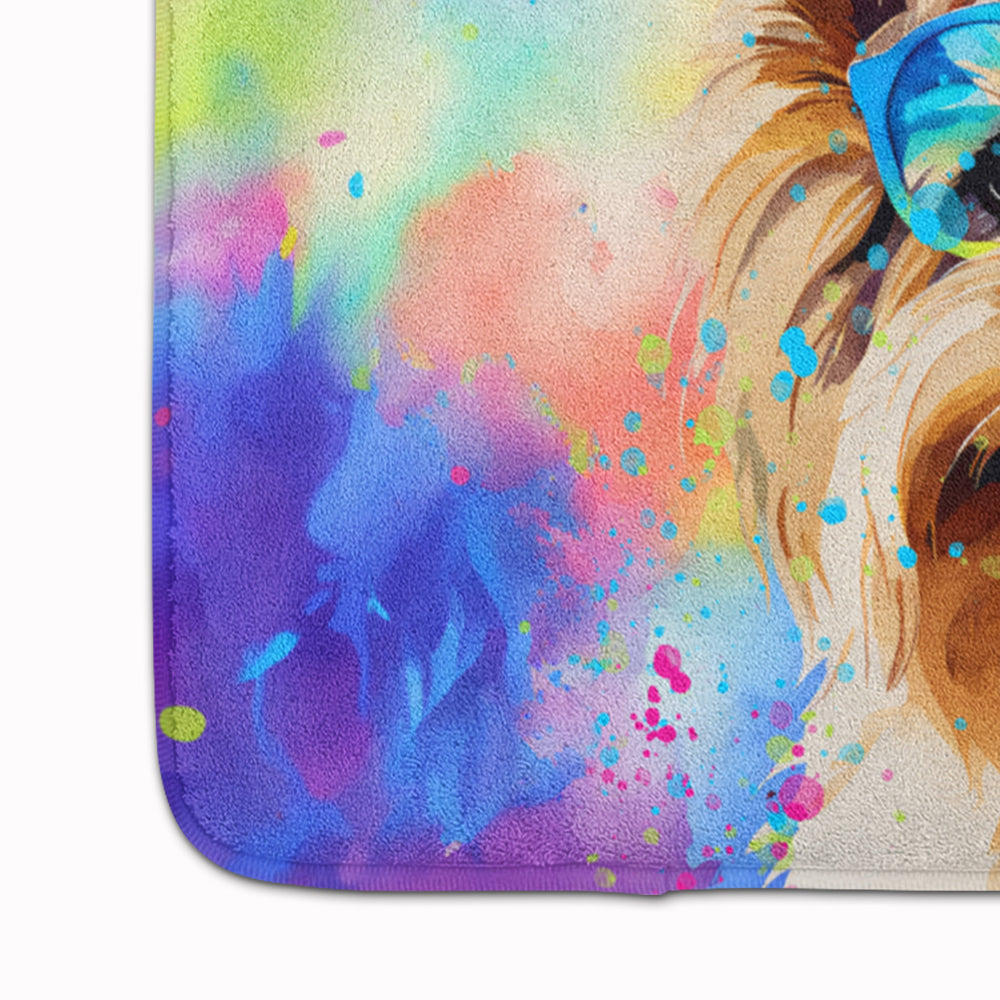 Yorkshire Terrier Hippie Dawg Memory Foam Kitchen Mat-3