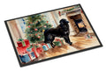 Flat-Coated Retriever Cozy Christmas Doormat-0