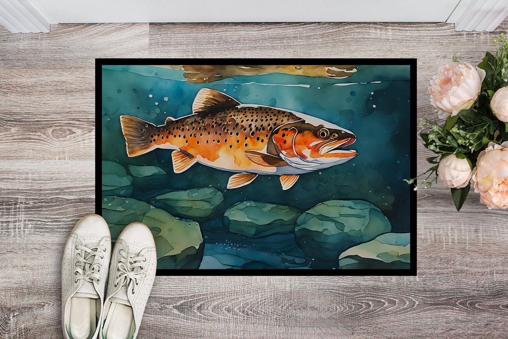 Brown Trout Doormat-1