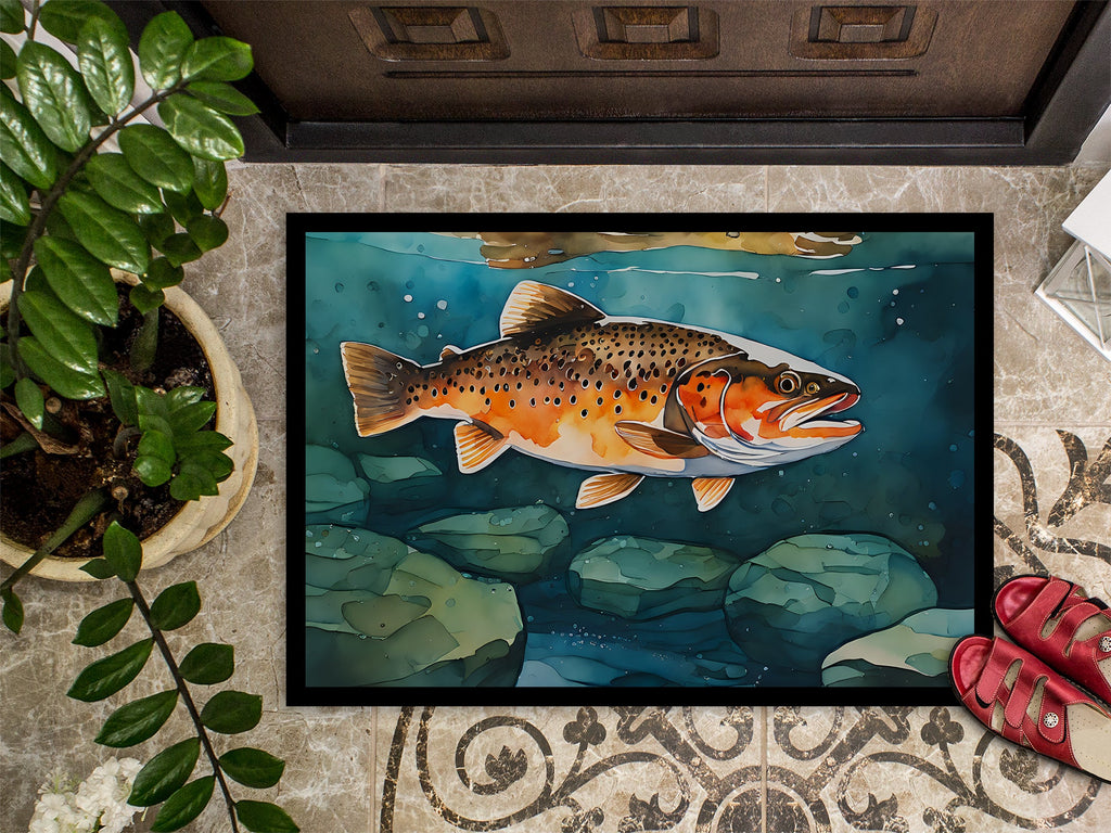 Brown Trout Doormat-2