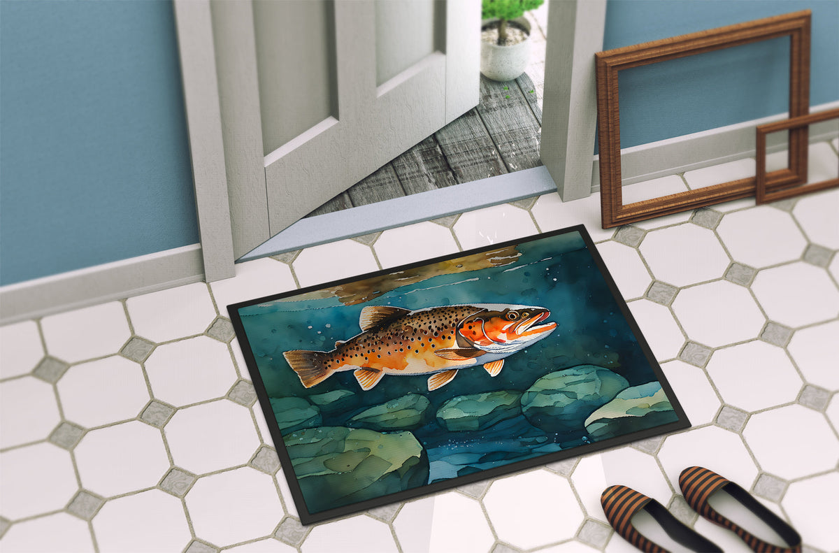 Brown Trout Doormat-3