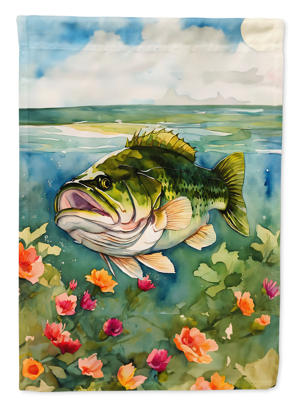 Largemouth Bass House Flag-0