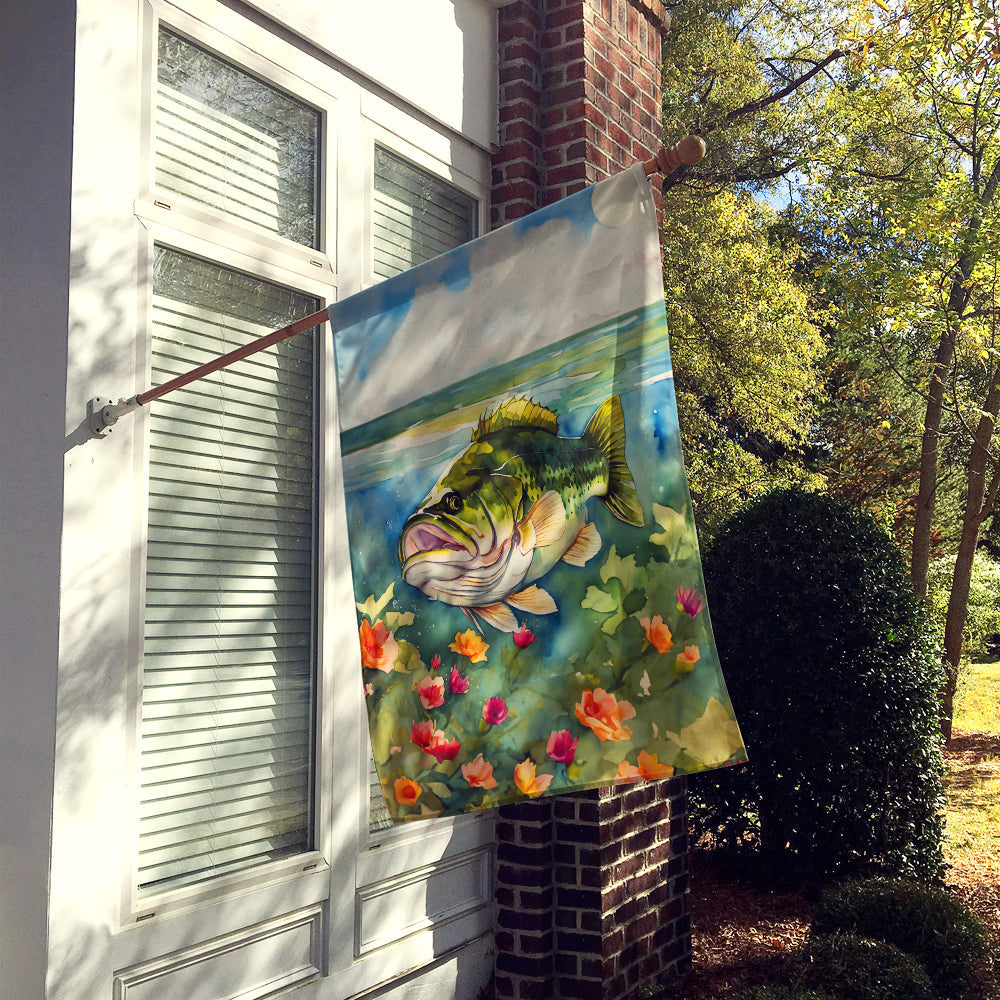 Largemouth Bass House Flag-1