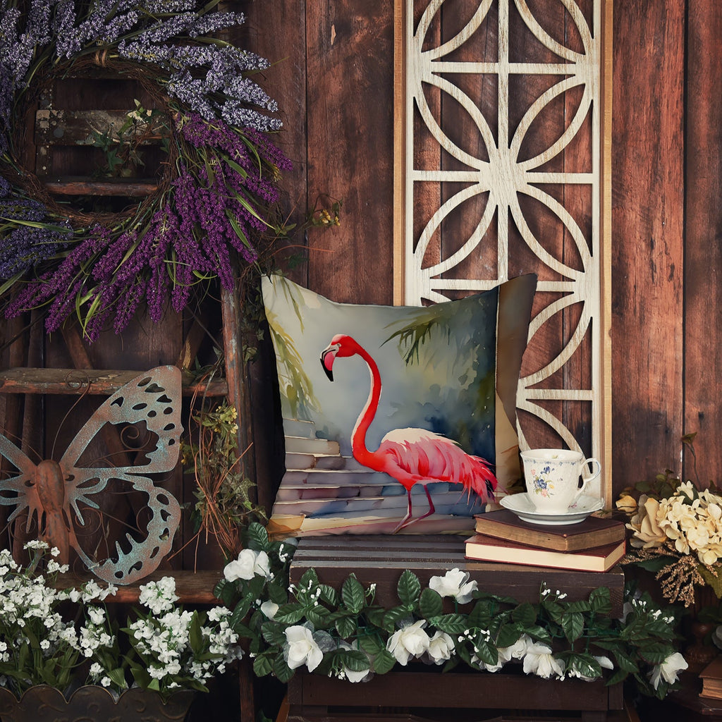 Flamingo Throw Pillow-4