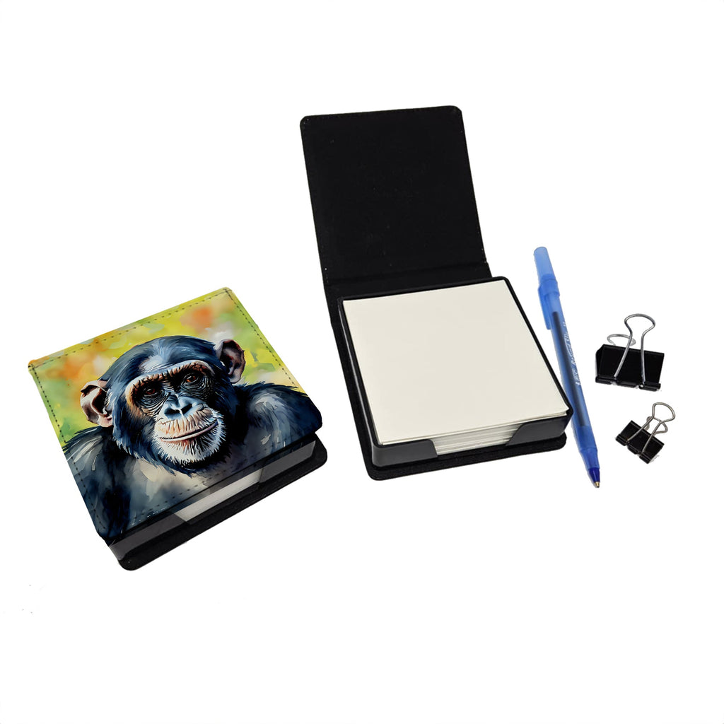 Chimpanzee PU Leather Note Paper Holder-1