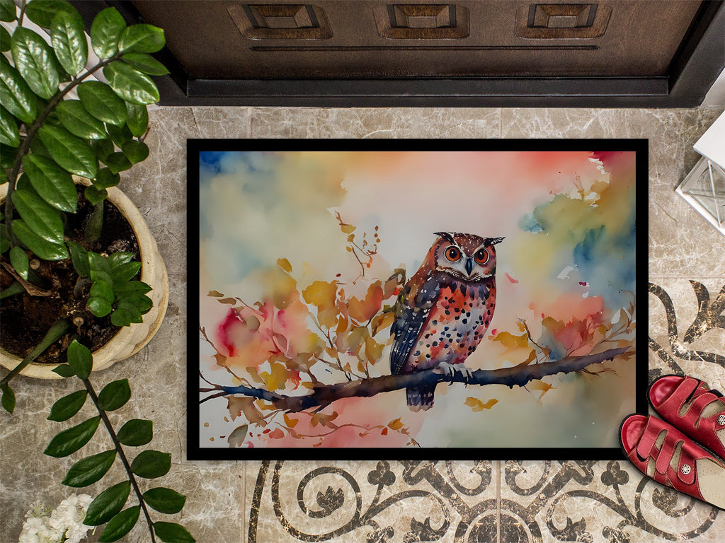 Elf Owl Doormat-2