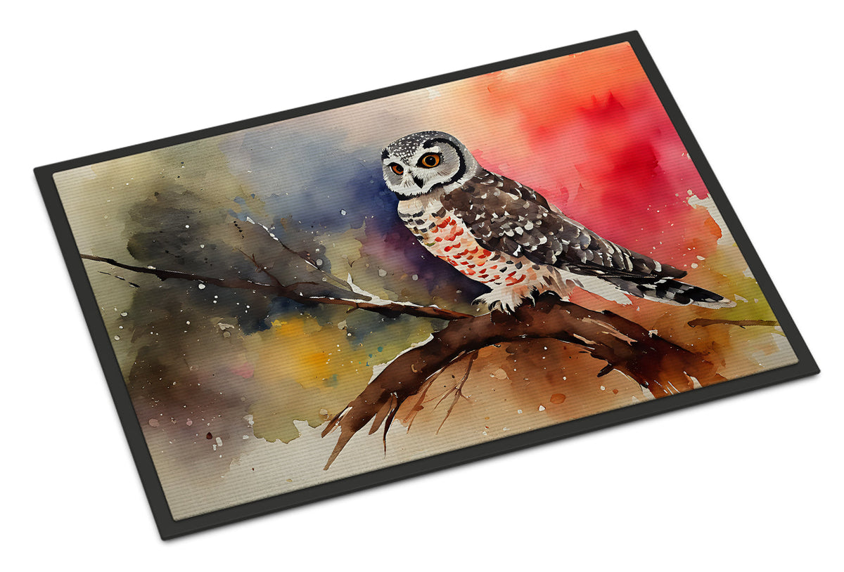 Northern Hawk Owl Doormat-0