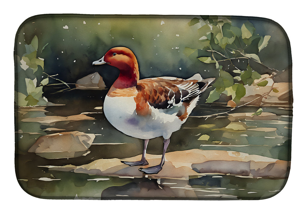 Redhead Duck Dish Drying Mat-0