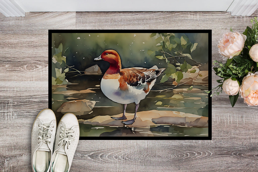 Redhead Duck Doormat-1