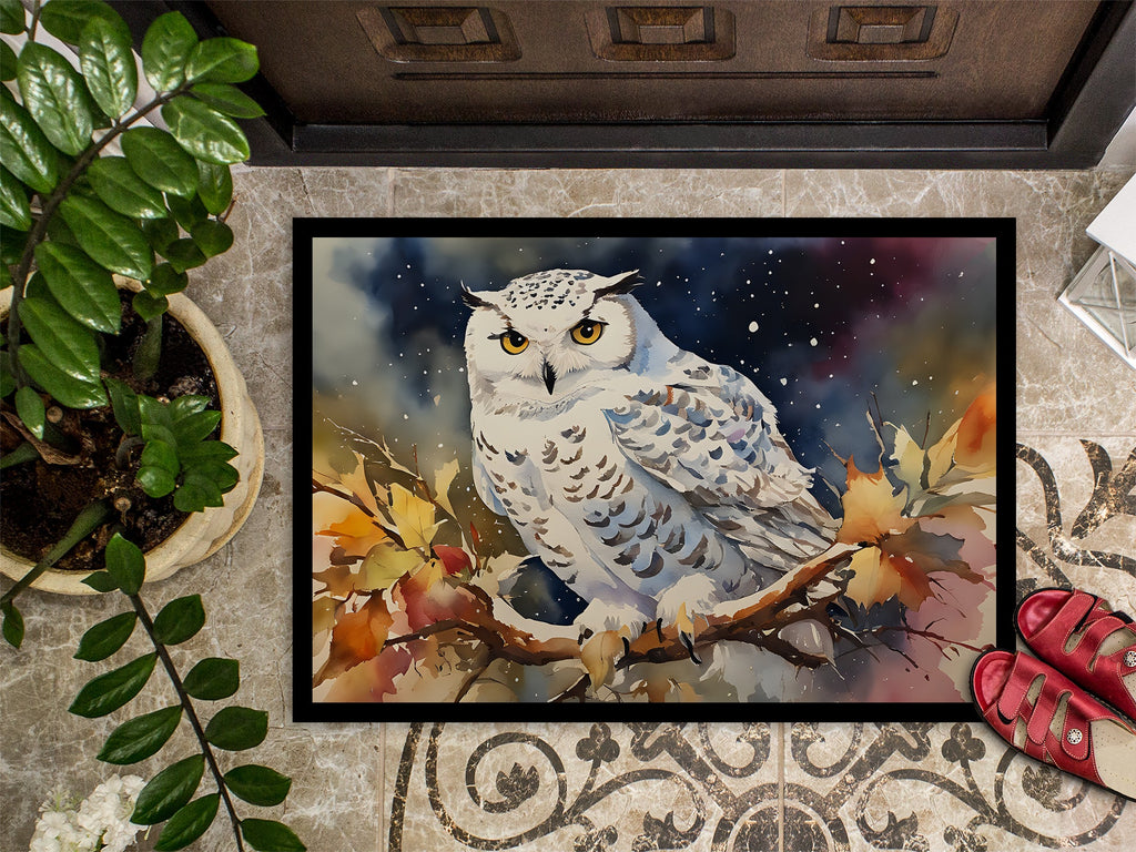 Snowy Owl Doormat-2