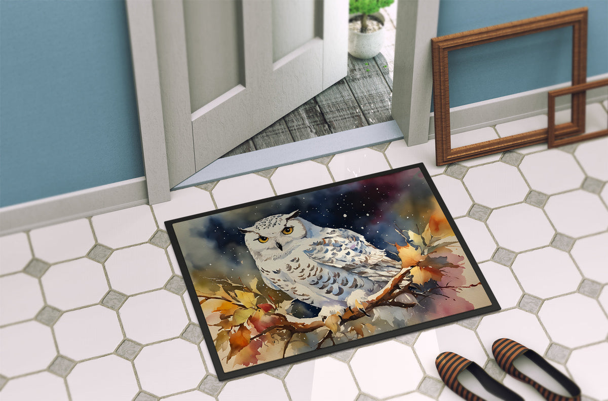 Snowy Owl Doormat-3