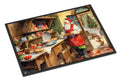 Cookies with Santa Claus Doormat-0