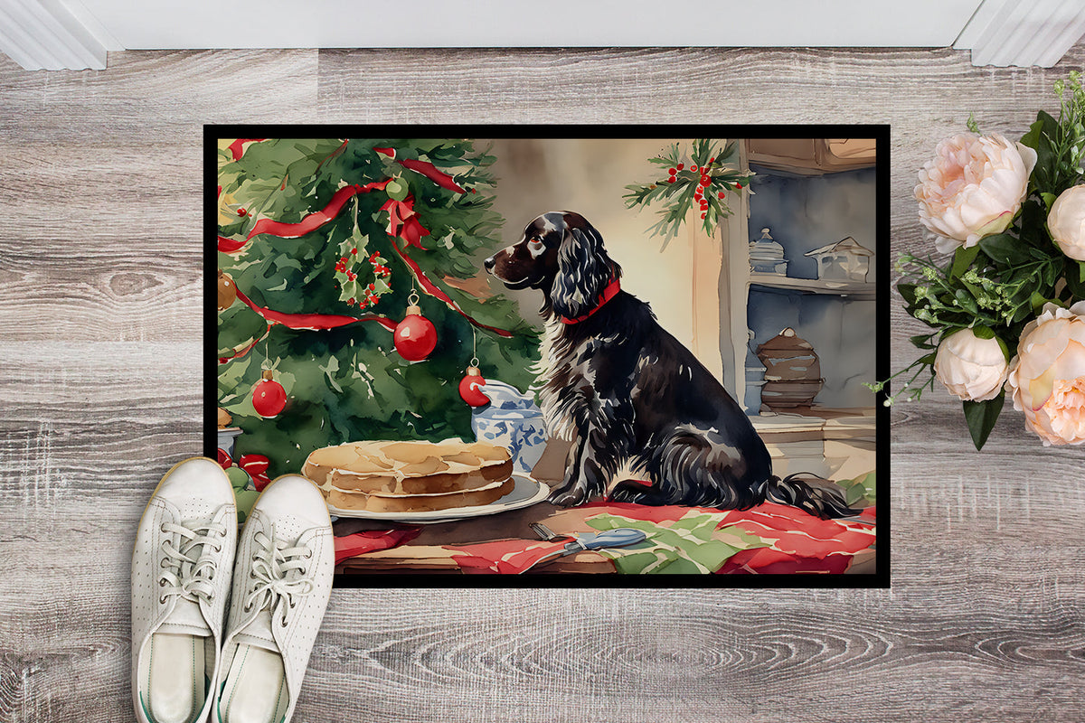Boykin Spaniel Christmas Cookies Doormat-1
