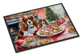 Cavalier Spaniel Christmas Cookies Doormat-0