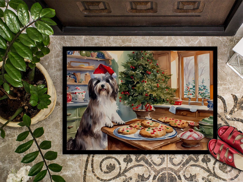 Havanese Christmas Cookies Doormat-2