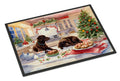 Labrador Retriever Christmas Cookies Doormat-0
