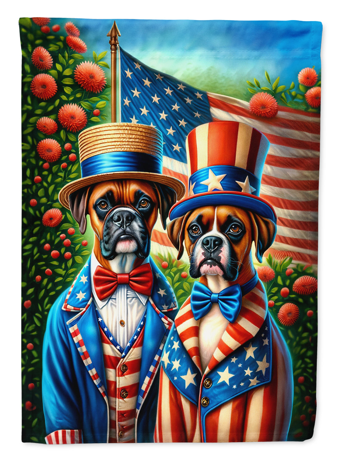 All American Boxer House Flag-0
