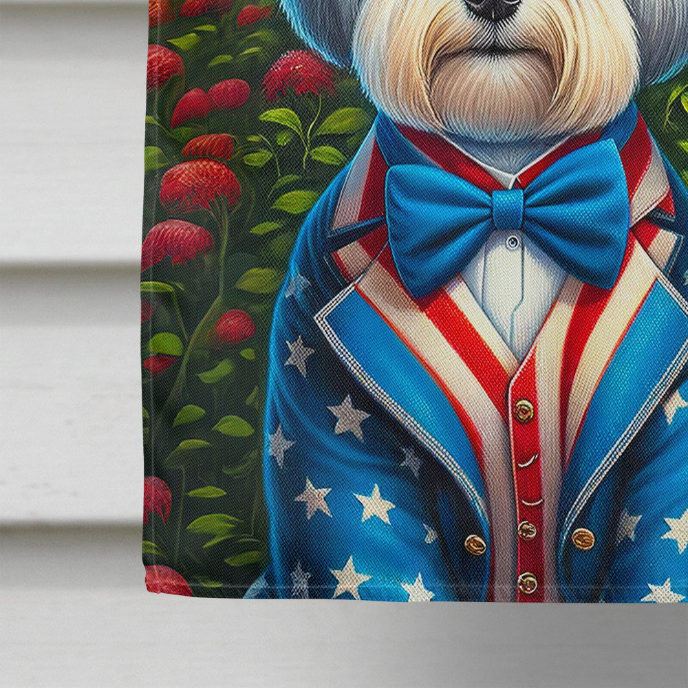 All American Dandie Dinmont Terrier House Flag-3