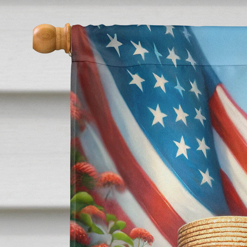 All American Jack Russell Terrier House Flag-2