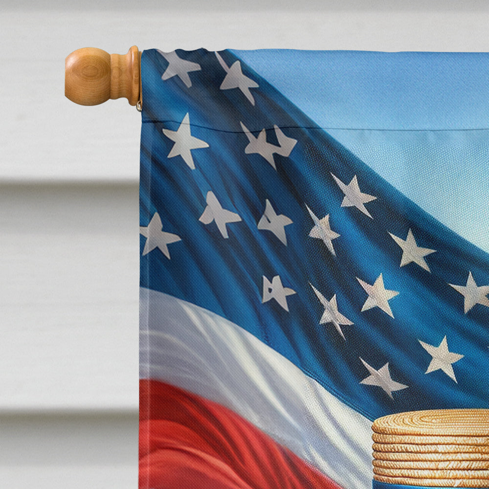 All American Labrador Retriever House Flag-2