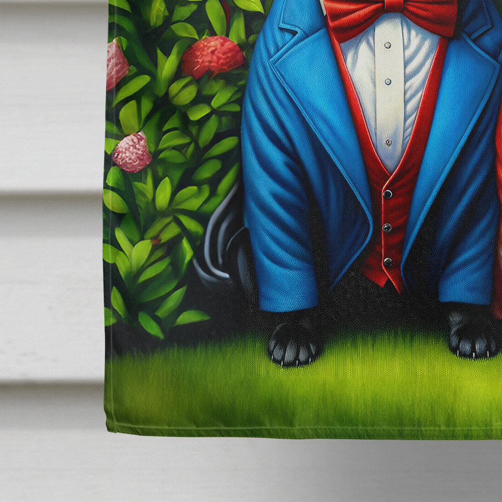 All American Labrador Retriever House Flag-3