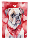 Boxer My Valentine House Flag-0