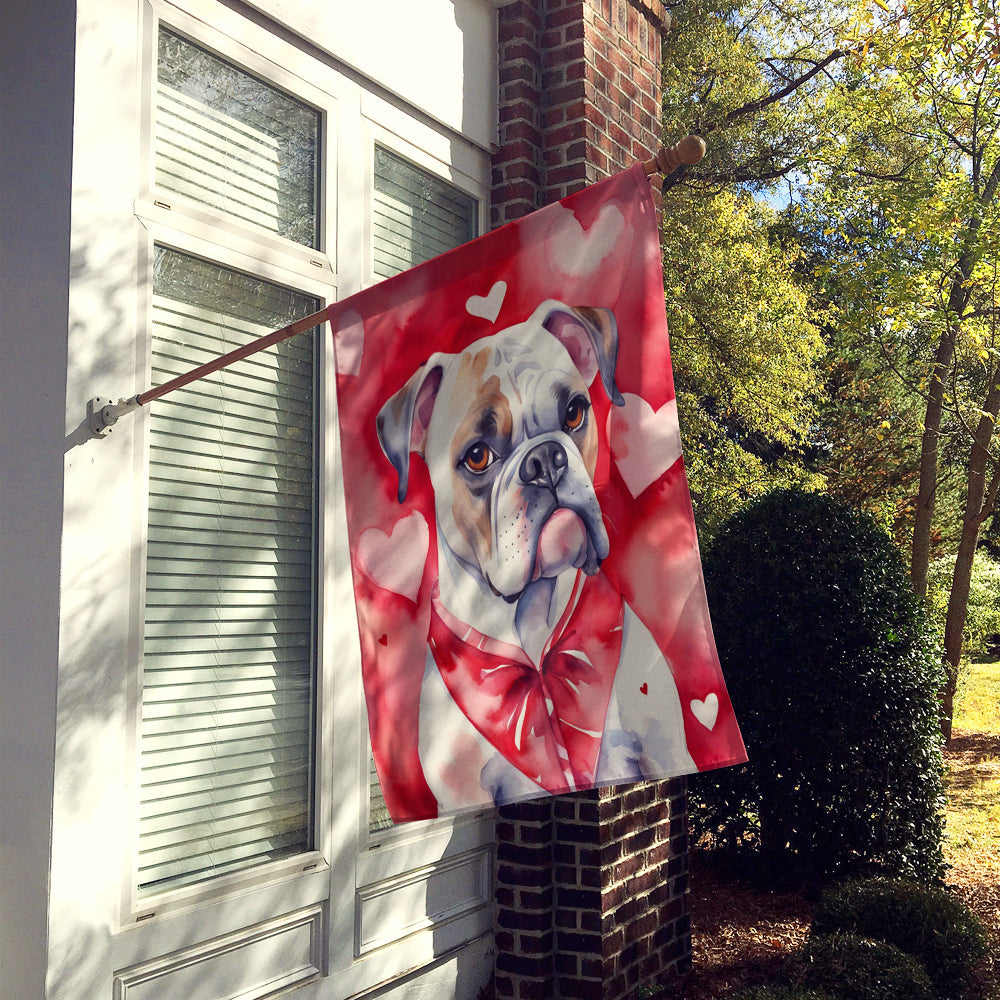 Boxer My Valentine House Flag-1