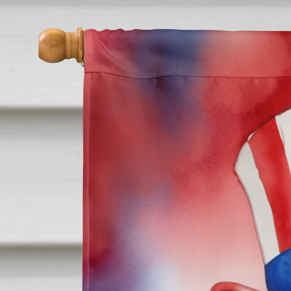 Australian Shepherd Patriotic American House Flag-2