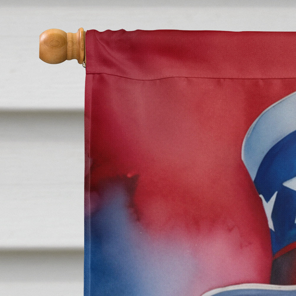 Dalmatian Patriotic American House Flag-2