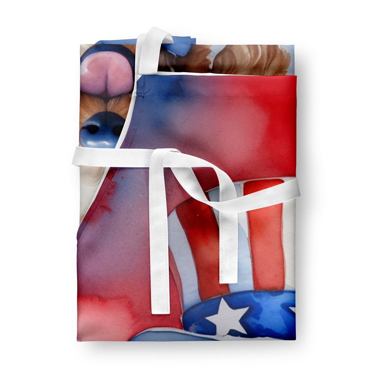 Goldendoodle Patriotic American Apron-2