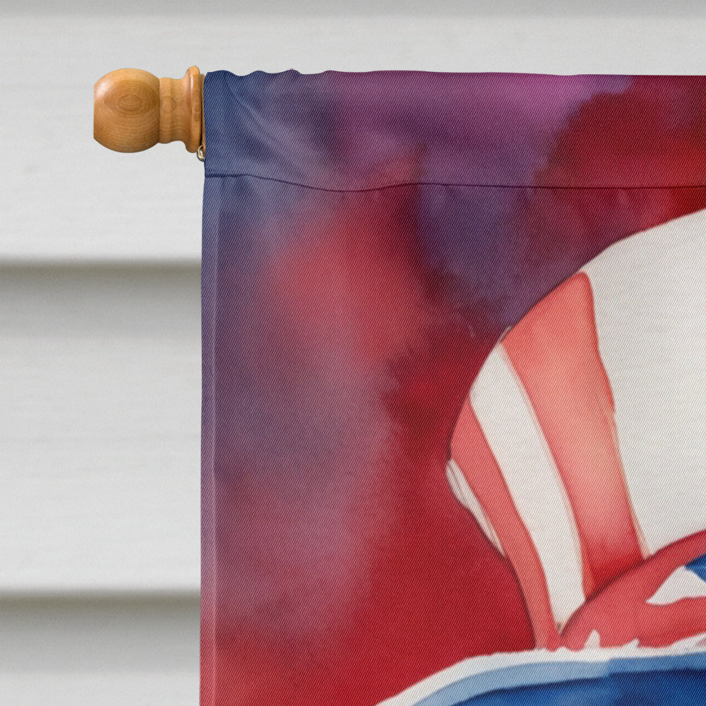 Norfolk Terrier Patriotic American House Flag-2