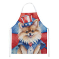 Pomeranian Patriotic American Apron-0