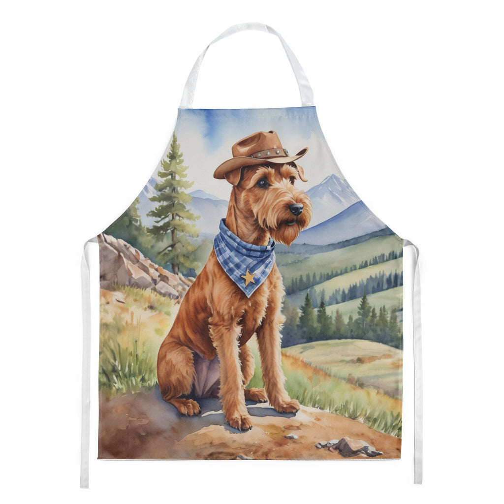 Irish Terrier Cowboy Welcome Apron-0