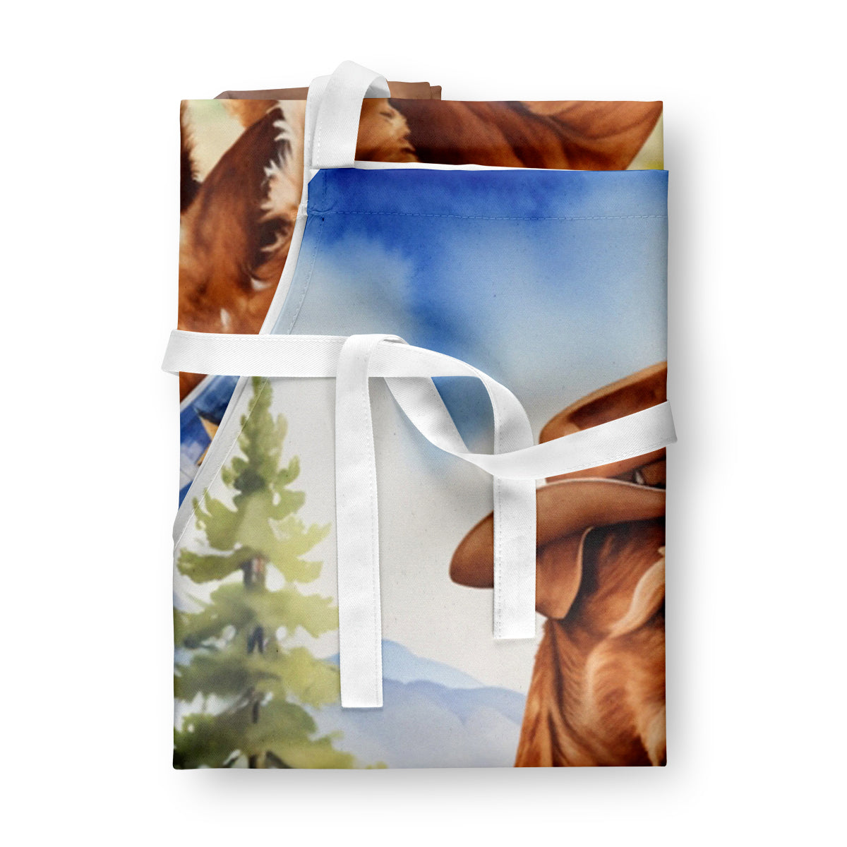 Irish Terrier Cowboy Welcome Apron-2
