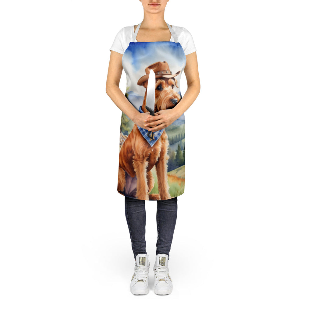 Irish Terrier Cowboy Welcome Apron-4