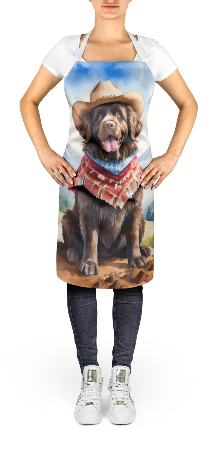 Newfoundland Cowboy Welcome Apron-1