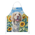 Clumber Spaniel in Sunflowers Apron-0