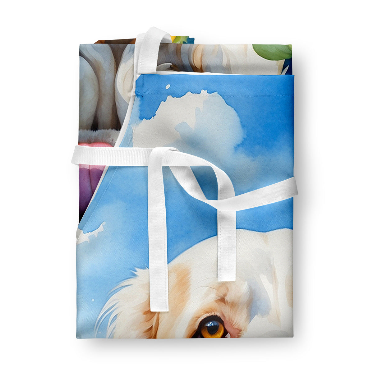 Clumber Spaniel in Sunflowers Apron-2