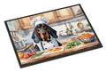 Black and Tan Coonhound The Chef Doormat-0