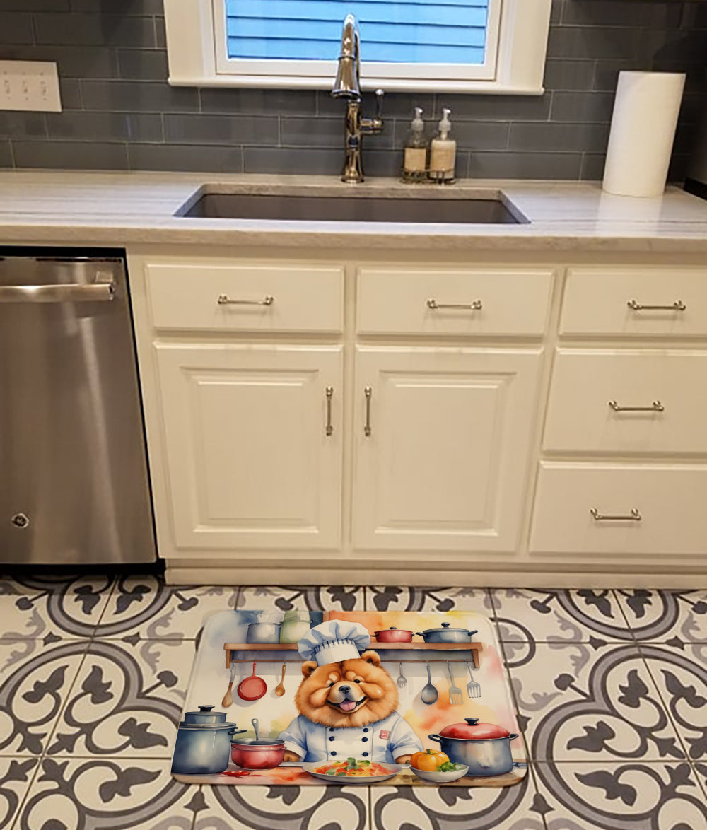 Chow Chow The Chef Memory Foam Kitchen Mat-1