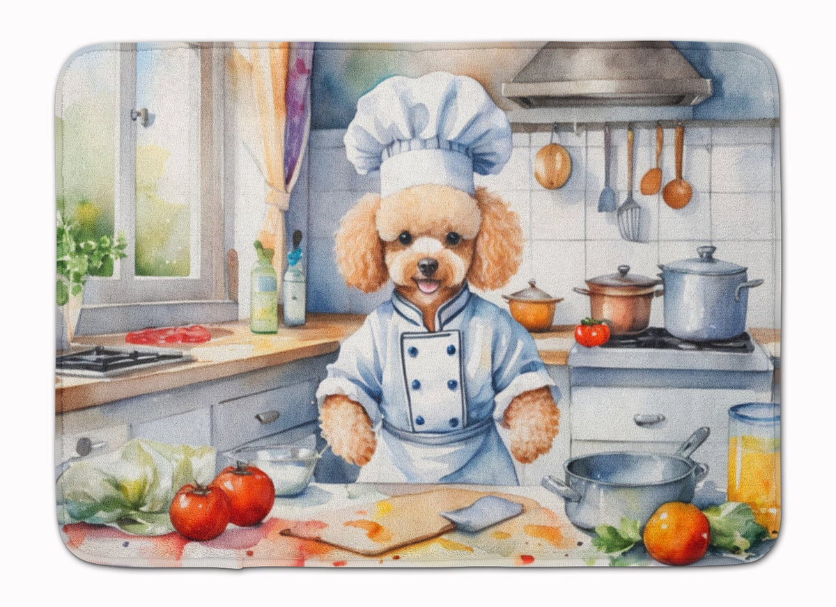 Poodle The Chef Memory Foam Kitchen Mat-0
