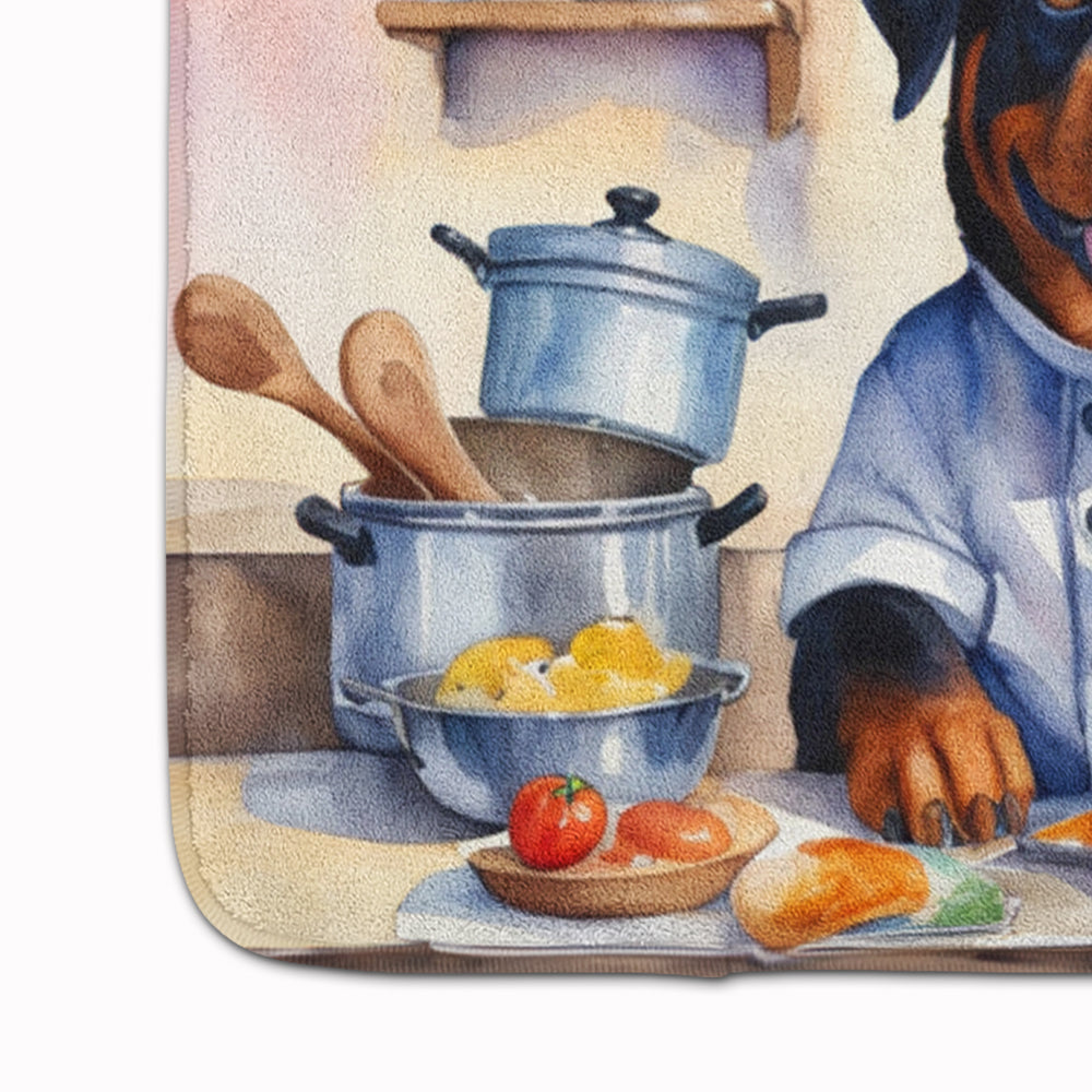 Rottweiler The Chef Memory Foam Kitchen Mat-3