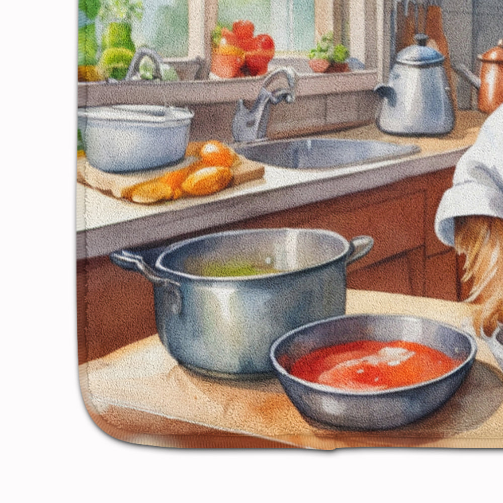Yorkie Yorkshire Terrier The Chef Memory Foam Kitchen Mat-3
