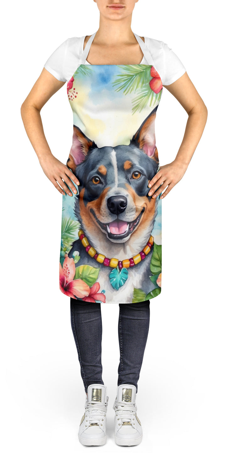 Australian Cattle Dog Luau Apron-1