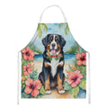 Bernese Mountain Dog Luau Apron-0